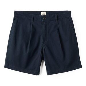 Flint and Tinder 365 Pleated Short 7” Navy New w/o Tags